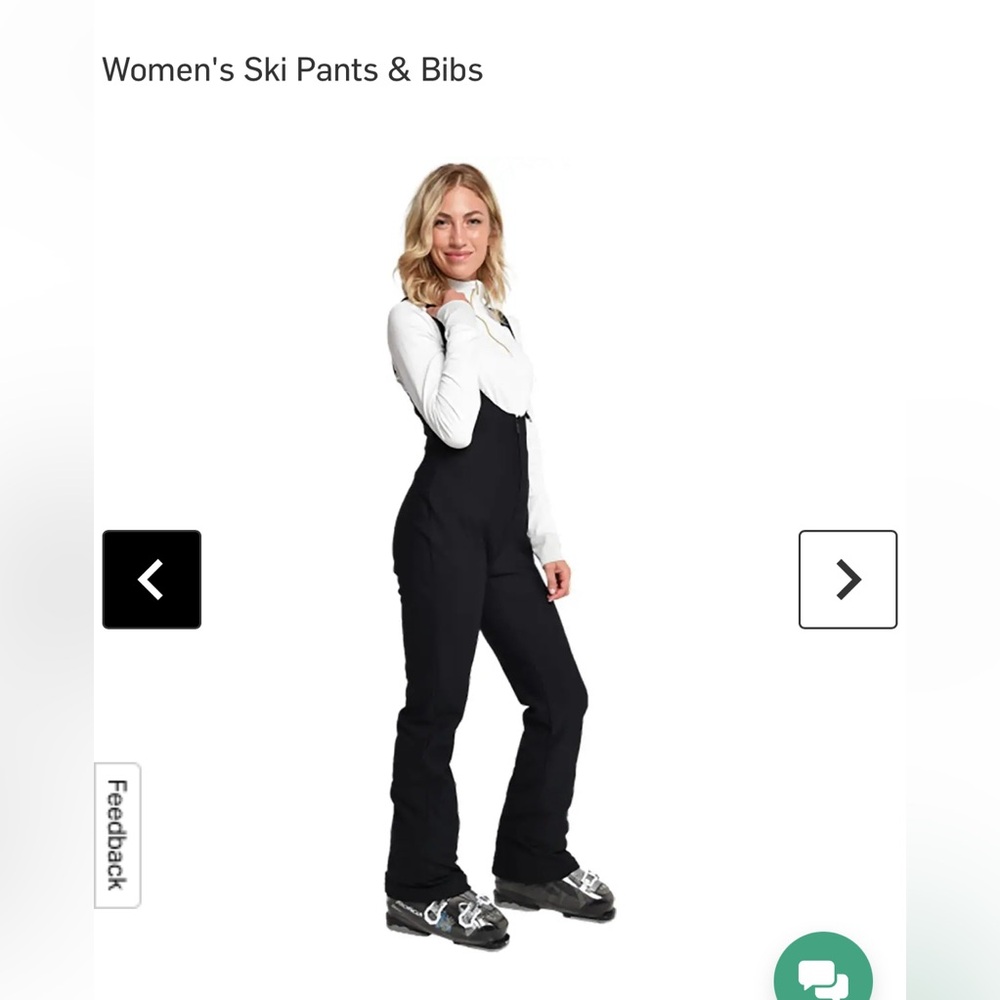 Obermeyer Snell otb softshell ski bib pants
